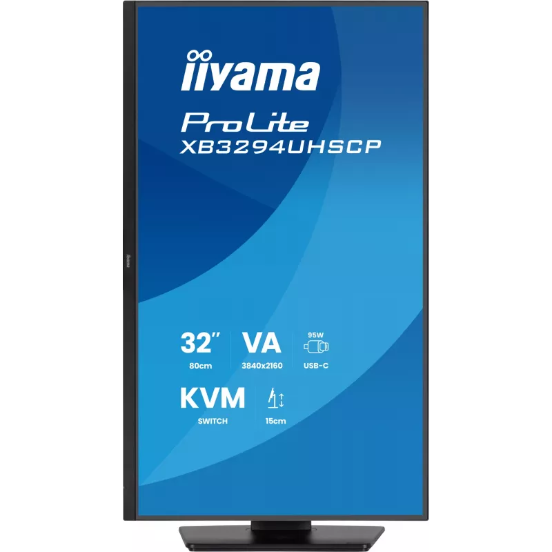 Monitorius iiyama ProLite XB3294UHSCP-B1 80 cm (31,5 col.) 4K Ultra HD juodas