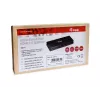 Equip Ultra Slim 4 prievadų HDMI 2.0 skirstytuvas, HDMI, 4x HDMI, 3840 x 2160 pikselių, Juoda, Aliuminis, 4K Ultra HD