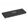 Equip Ultra Slim 4 prievadų HDMI 2.0 skirstytuvas, HDMI, 4x HDMI, 3840 x 2160 pikselių, Juoda, Aliuminis, 4K Ultra HD