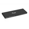 Equip Ultra Slim 4 prievadų HDMI 2.0 skirstytuvas, HDMI, 4x HDMI, 3840 x 2160 pikselių, Juoda, Aliuminis, 4K Ultra HD