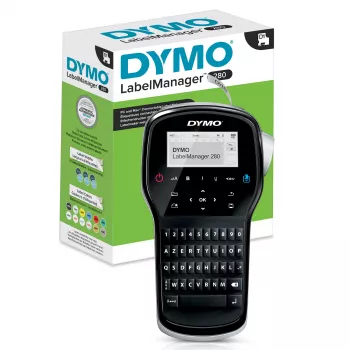 DYMO LabelManager ™ 280 AZERTY, juodas/sidabrinis