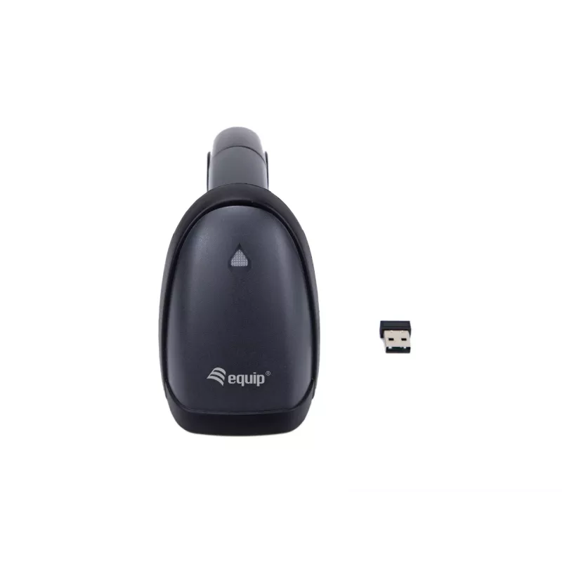 Equip Wireless 2D dviejų režimų brūkšninių kodų skaitytuvas su stovu, 2.4GHz + Bluetooth