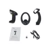 Equip Wireless 2D dviejų režimų brūkšninių kodų skaitytuvas su stovu, 2.4GHz + Bluetooth