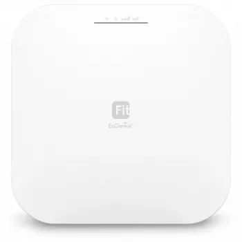 EnGenius Fit6 4x4 Lite valdomas belaidis prieigos taškas 802.11ax 2.4 GHz 1148 Mbps / 5 GHz 2400 Mbps 4T4R 2.5GbE PoE.at(+) 8x3dBi