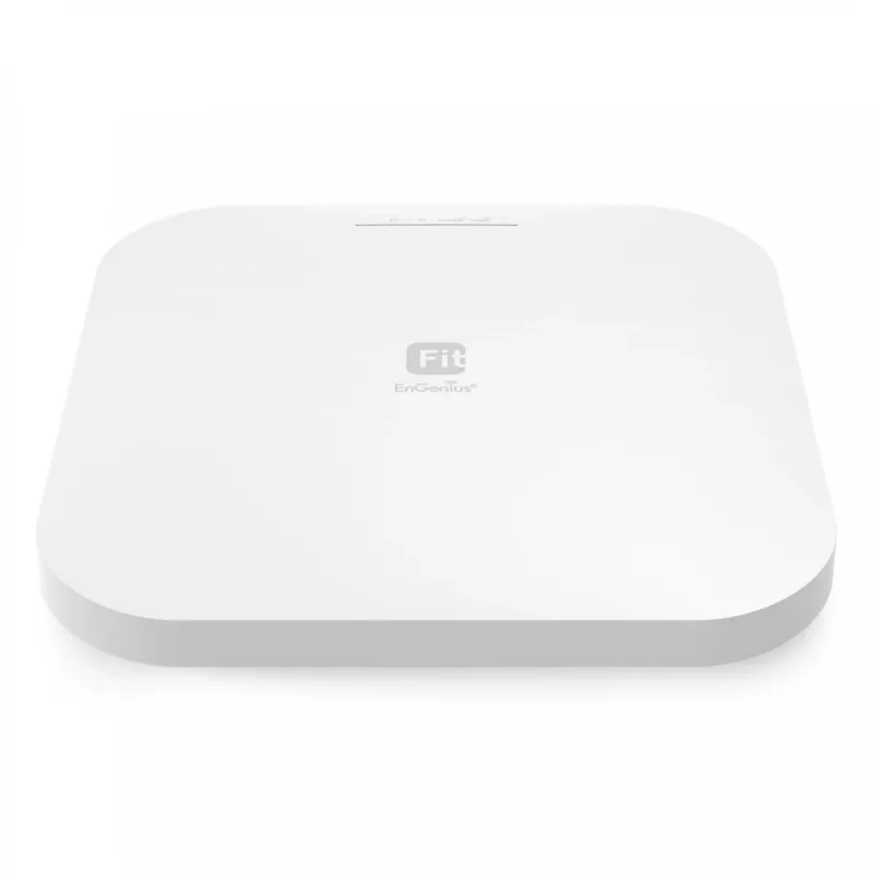 EnGenius Fit6 4x4 Lite valdomas belaidis prieigos taškas 802.11ax 2.4 GHz 1148 Mbps / 5 GHz 2400 Mbps 4T4R 2.5GbE PoE.at(+) 8x3dBi