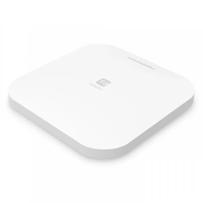 EnGenius Fit6 4x4 Lite valdomas belaidis prieigos taškas 802.11ax 2.4 GHz 1148 Mbps / 5 GHz 2400 Mbps 4T4R 2.5GbE PoE.at(+) 8x3dBi