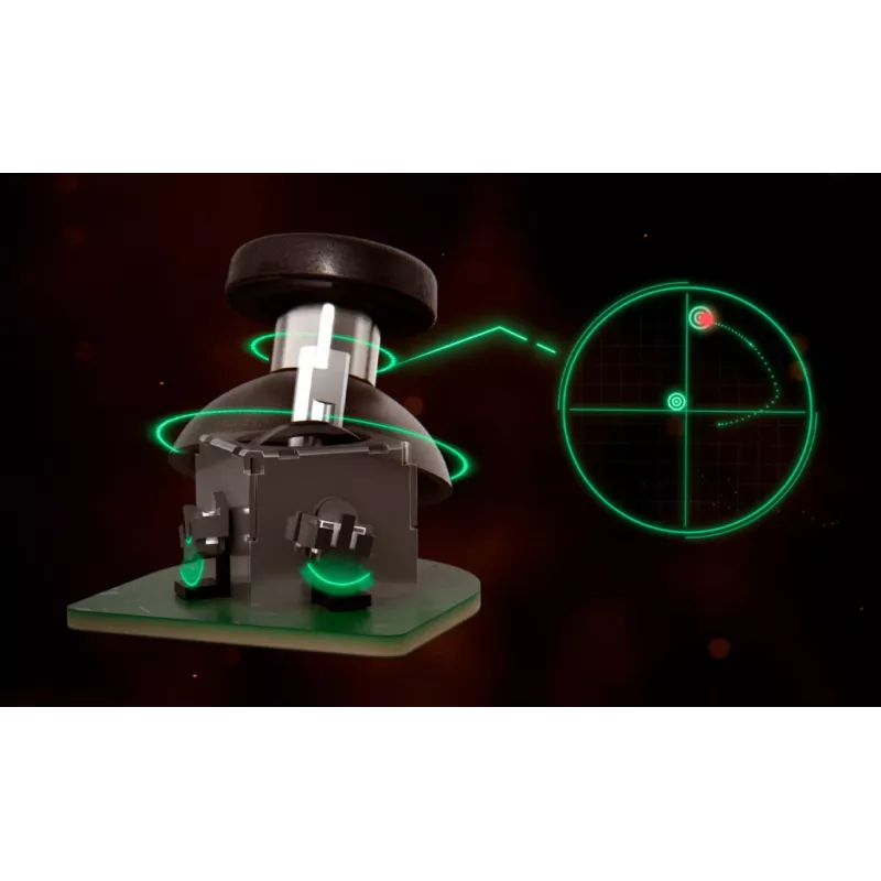 Žaidimų pultas Thrustmaster ESWAP X2 H.E Black USB, skirtas PC, Xbox One, Xbox Series S, Xbox Series X