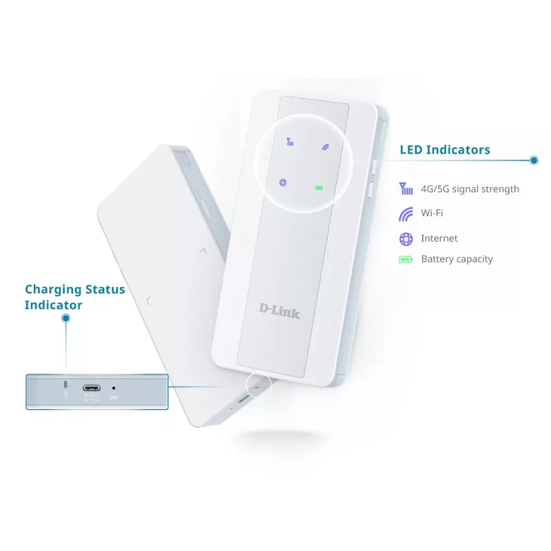 Belaidis maršrutizatorius D-Link 5G NR AX1800 Wi-Fi 6