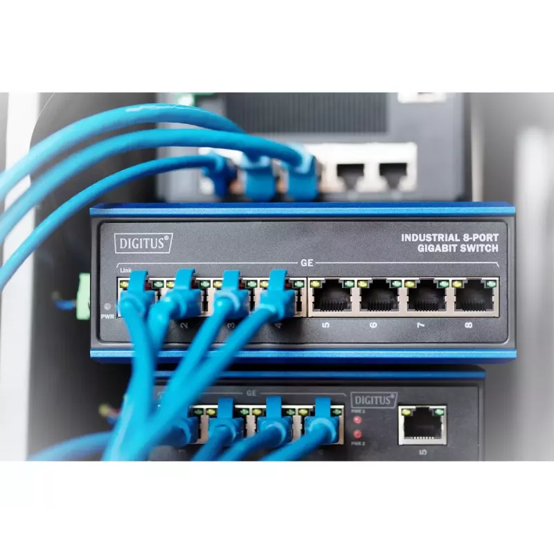 Nevaldomas jungiklis Digitus DN-651119 8 prievadų Gigabit Ethernet