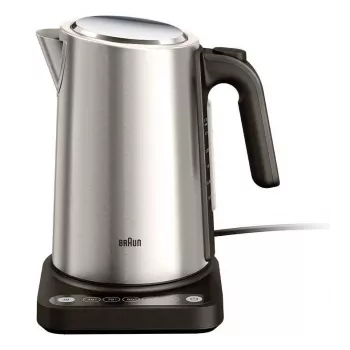 Braun WK 5205 BK elektrinis virdulys 1,7 L 2200 W juodas, nerūdijantis plienas