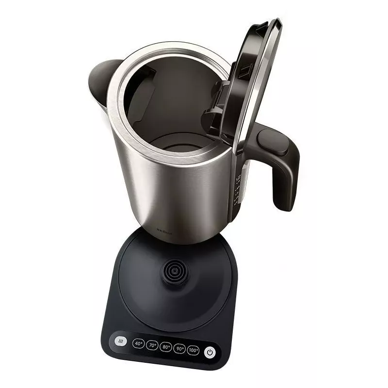 Braun WK 5205 BK elektrinis virdulys 1,7 L 2200 W juodas, nerūdijantis plienas