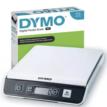 DYMO M10 Skaitmeninės siuntų svarstyklės iki 10 kg | 20 x 20 cm