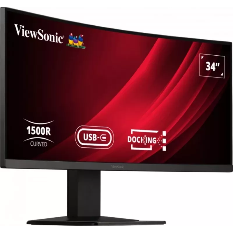 Monitorius ViewSonic VG3419C, 86,4 cm (34 inch), 3440 x 1440, UltraWide Quad HD, LED, juodas