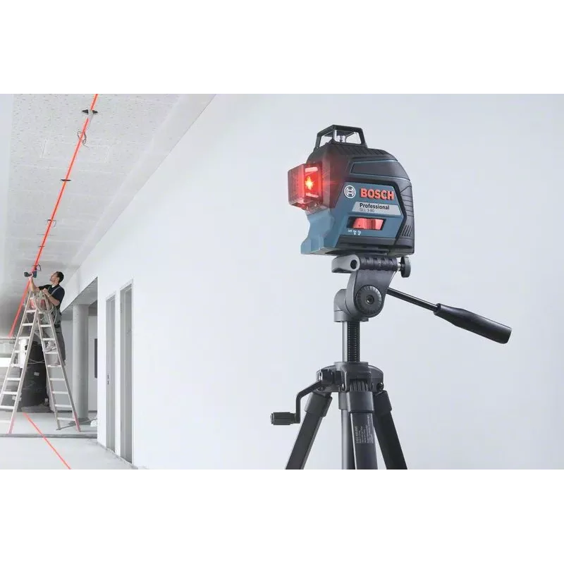 Bosch GLL 3-80 Professional linijinis lazerinis nivelyras 30 m 630 - 650 nm (< 10 mW)