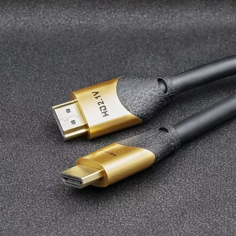 HDMI kabelis QOLTEC 50354 1 m — HDMI A tipo į A, 48 Gbit/s, 7680×4320, 240 Hz, 30AWG, PVC apvalkalas, juodas
