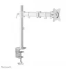 Neomounts NM-D135WHITE Monitoro laikiklis 10-30 colių, spaustuvas/anginis, 8 kg, 25,4 cm (10 inch), 76,2 cm (30 inch), 100 x 100 mm, Baltas