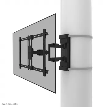 Neomounts WL40S-910BL16 TV laikiklis ant stulpo 40-70 col. - pilnas judesys - skersmuo 25-100 cm