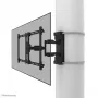 Neomounts WL40S-910BL16 TV laikiklis ant stulpo 40-70 col. - pilnas judesys - skersmuo 25-100 cm