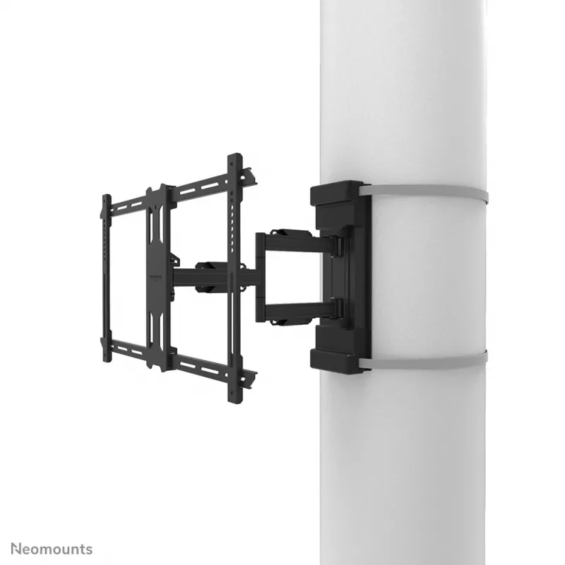 Neomounts WL40S-910BL16 TV laikiklis ant stulpo 40-70 col. - pilnas judesys - skersmuo 25-100 cm