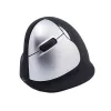 Ergonominė pelė R-Go HE Break su pertraukų programine įranga, didelė (rankos dydis ≥ 185 mm), kairiarankiams, Bluetooth, juoda
