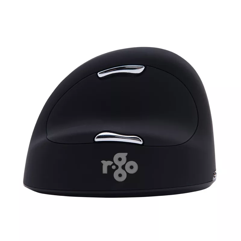 Ergonominė pelė R-Go HE Break su pertraukų programine įranga, didelė (rankos dydis ≥ 185 mm), kairiarankiams, Bluetooth, juoda
