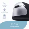 Ergonominė pelė R-Go HE Break su pertraukų programine įranga, didelė (rankos dydis ≥ 185 mm), kairiarankiams, Bluetooth, juoda