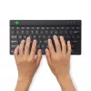 Ergonominė klaviatūra R-Go Compact Break, kompaktiška su pertraukų programine įranga, QWERTY (US), Bluetooth, juoda