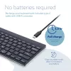 Ergonominė klaviatūra R-Go Compact Break, kompaktiška su pertraukų programine įranga, QWERTY (US), Bluetooth, juoda