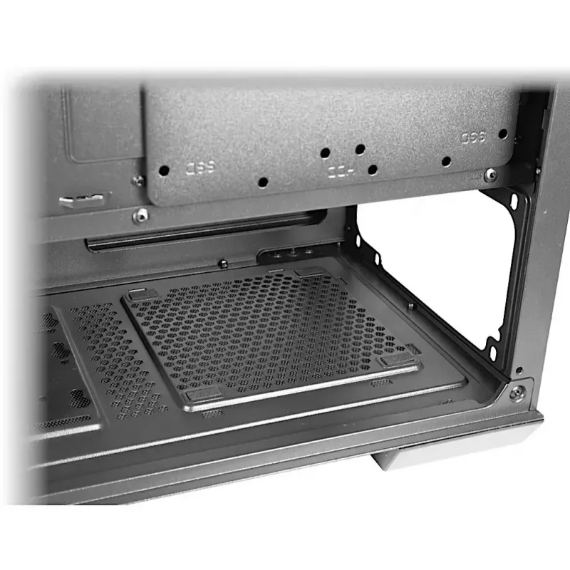 Korpusas Inter-Tech IT-3503 Airstream Tower Juodas