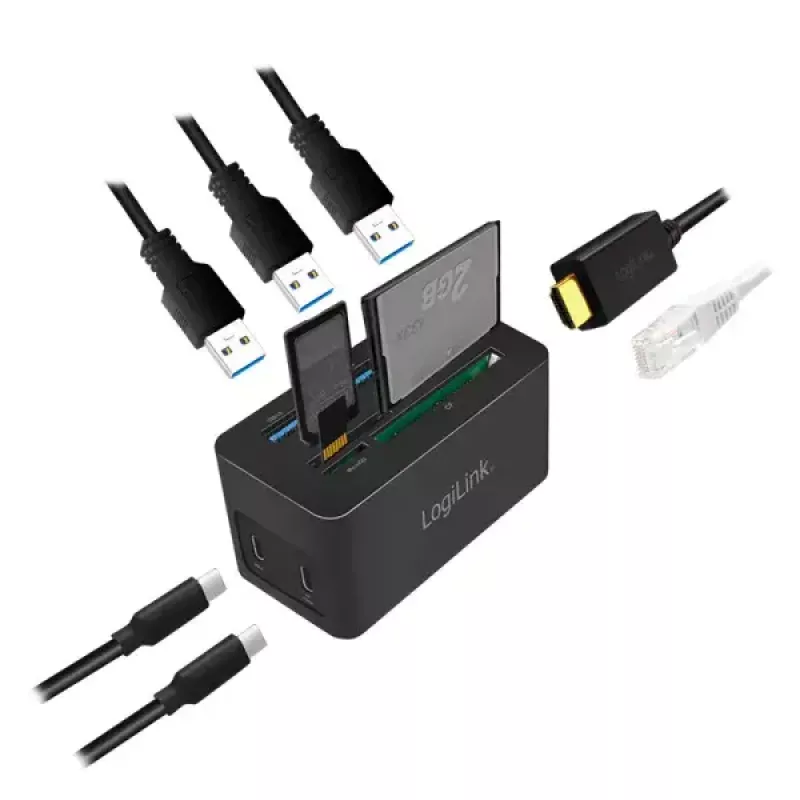 Dokavimo stotelė LogiLink UA0370