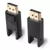 Lindy 10 m hibridinis šviesolaidinis Mini DisplayPort 1.4 laidas su nuimamais DP jungtimis