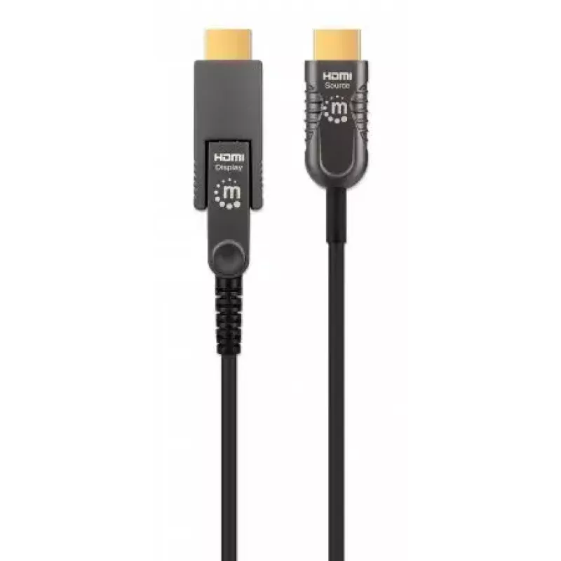 HDMI į Micro HDMI laidas Manhattan 30 m 4K@60Hz aktyvus paauksuotas