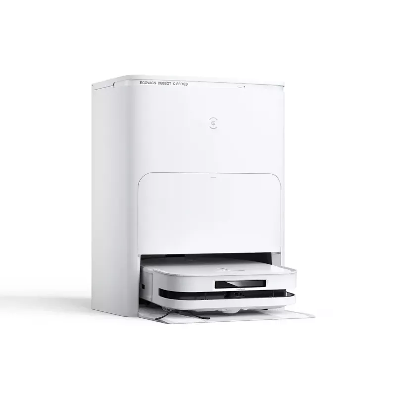 Robotinis dulkių siurblys Ecovacs DEEBOT X5 OMNI Bagless Baltas 0.25 L 67.9 dB