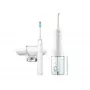 Philips Cordless Power Flosser HX3886/41 DiamondClean 9000, suaugusiems, soninis dantų šepetėlis, kasdienė priežiūra, gilus valymas, dantenų priežiūra, balinimas, baltas, baterija, įmontuota baterija