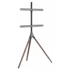 Grindinis trikojis stovas televizoriui Manhattan, 1 ekranas, 37-65 colių, VESA 200x200–600x400 mm, max 32 kg
