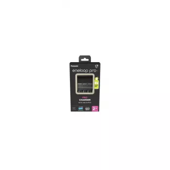 Panasonic BQ-CC65E Įkroviklis NiMH AA / AAA baterijoms, 8 ląstelių, su EU kištuku