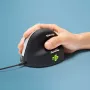 R-Go Tools ergonominė pelė R-Go HE Break su pertraukų programine įranga, didelė (rankos dydis ≥ 185 mm), dešinei rankai, laidinė, juoda