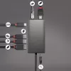 Lindy DST-Mini XT, USB-C nešiojamojo kompiuterio mini dokų stotis su vienu ekranu (4K) arba dviem ekranais (Full HD) ir 100 W įkrovimo perdavimu