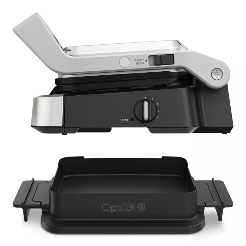 Kontaktinė grilio keptuvė Tefal OptiGrill 4in1 GC774D Nerūdijantis plienas 2100 W
