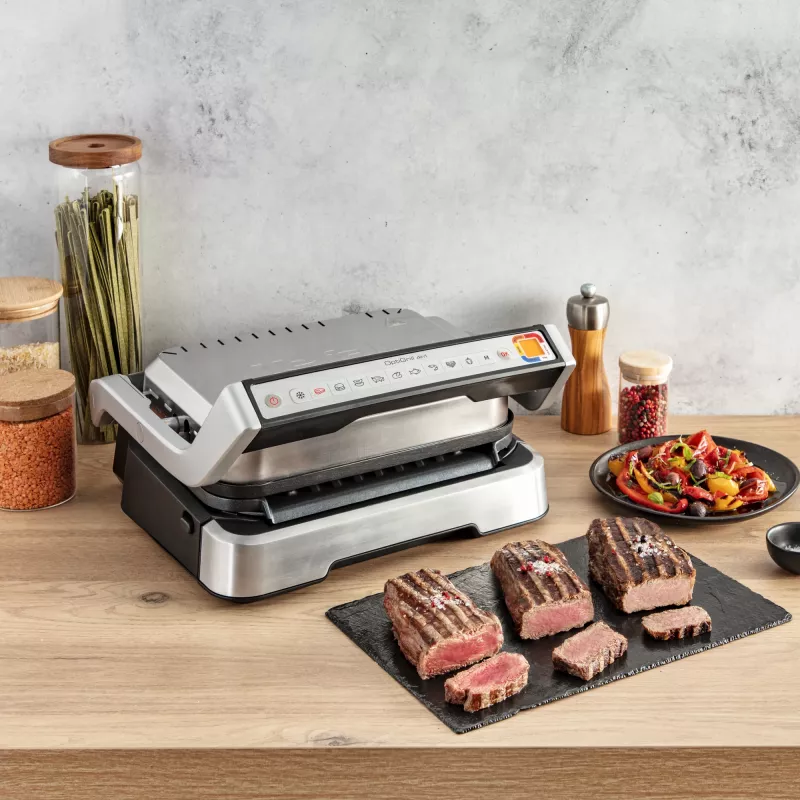 Kontaktinė grilio keptuvė Tefal OptiGrill 4in1 GC774D Nerūdijantis plienas 2100 W