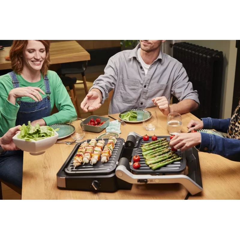 Kontaktinė grilio keptuvė Tefal OptiGrill 4in1 GC774D Nerūdijantis plienas 2100 W