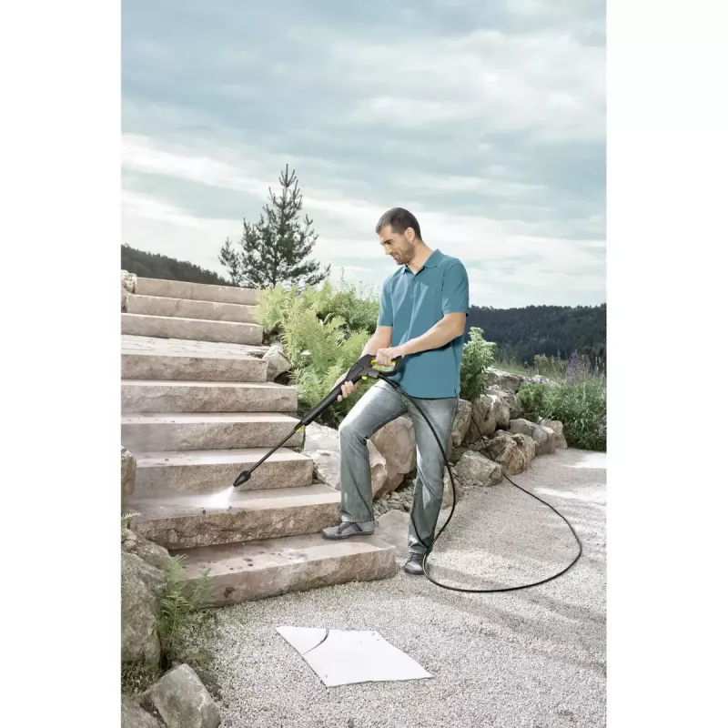 Slėginis plovimo aparatas Karcher K 5 BASIC – elektrinis vertikalus, 145 bar, 500 l/h, 10 m žarna, 2100 W