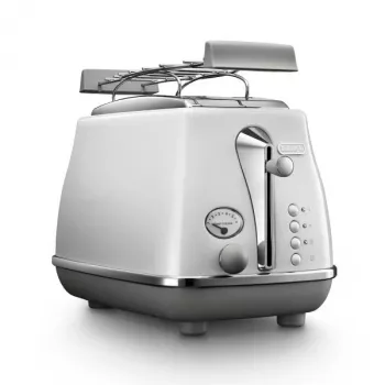 Skrudintuvas De'Longhi CTOC2103.W 2 griežinėliai 900 W Baltas nerūdijantis plienas
