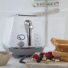 Skrudintuvas De'Longhi CTOC2103.W 2 griežinėliai 900 W Baltas nerūdijantis plienas