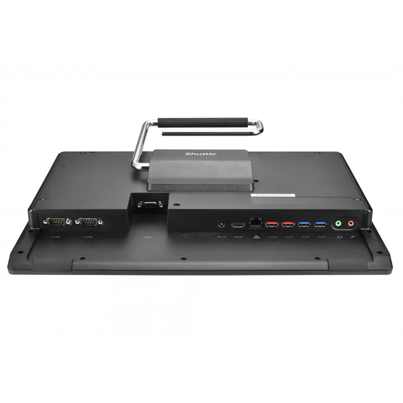 Shuttle All-In-One Barebone P55U3, 15,6 colio lietiminis ekranas, Intel Core i3-1315U, WiFi, IP54, be ventiliatoriaus, 24/7 darbui