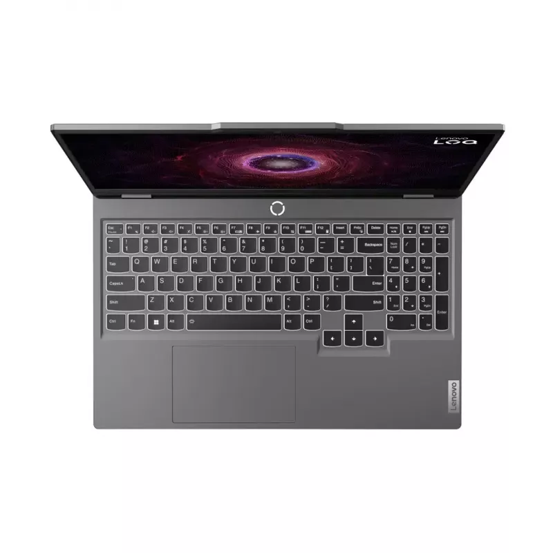 Nešiojamas kompiuteris Lenovo LOQ 15ARP9 — 15,6 colio FHD 144 Hz, AMD Ryzen 5 7235HS, 16 GB DDR5, 512 GB NVMe SSD, GeForce RTX 4050 6 GB, Windows 11 Home