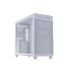 Korpusas ASUS PRIME AP303 TG White – ATX/Micro-ATX/Mini-ITX, grūdintas stiklas, USB-C, 360 mm GPU palaikymas