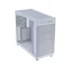 Korpusas ASUS PRIME AP303 TG White – ATX/Micro-ATX/Mini-ITX, grūdintas stiklas, USB-C, 360 mm GPU palaikymas