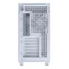 Korpusas ASUS PRIME AP303 TG White – ATX/Micro-ATX/Mini-ITX, grūdintas stiklas, USB-C, 360 mm GPU palaikymas