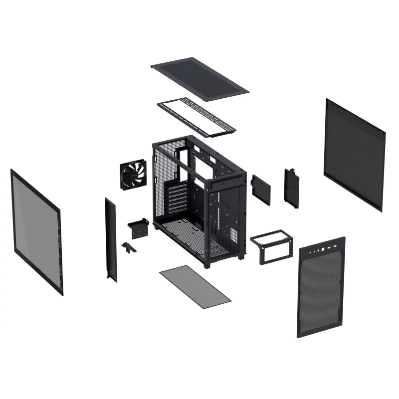 ASUS PRIME AP303 TG Black korpusas